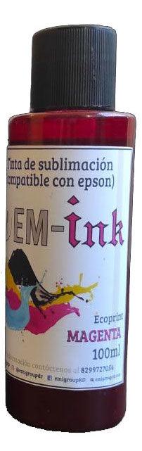Tinta de sublimación Magenta - Ecoprint - 100ml